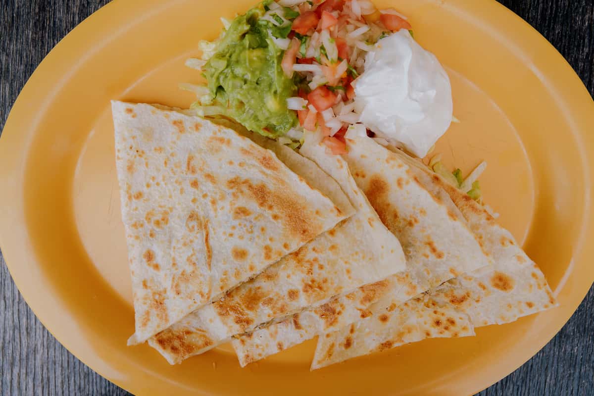 chicken quesadillas