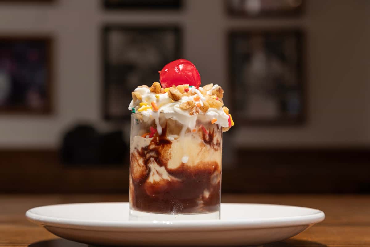 World's Smallest Ice Cream Sundae - Stanley's Tavern - American