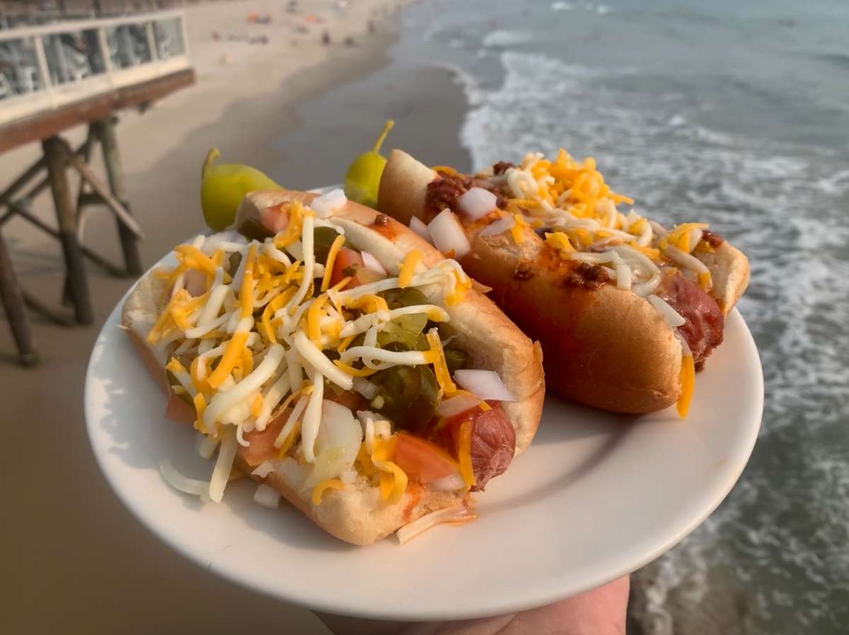 Hot Dogs with all the fixins