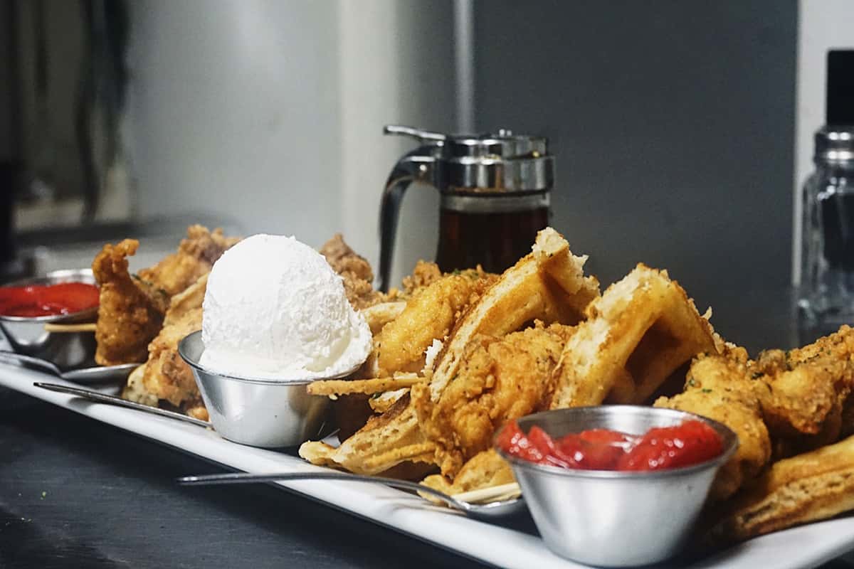 fried food platter
