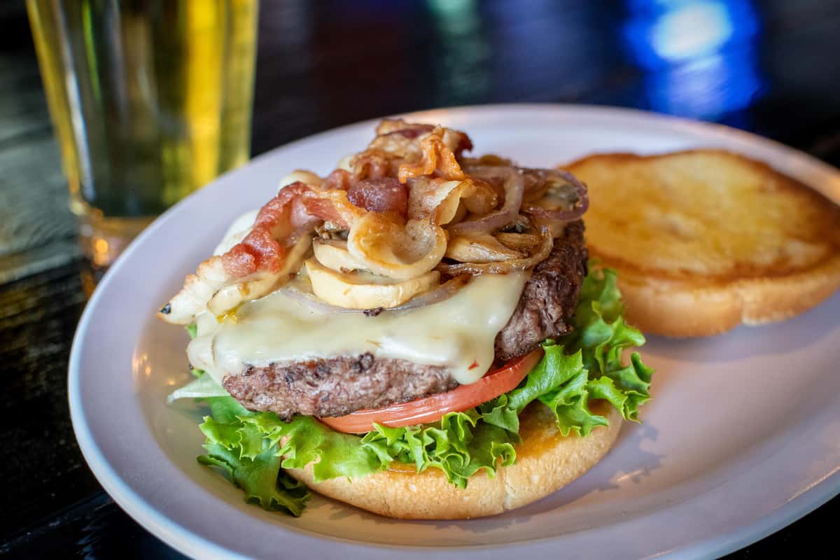 the corner burger