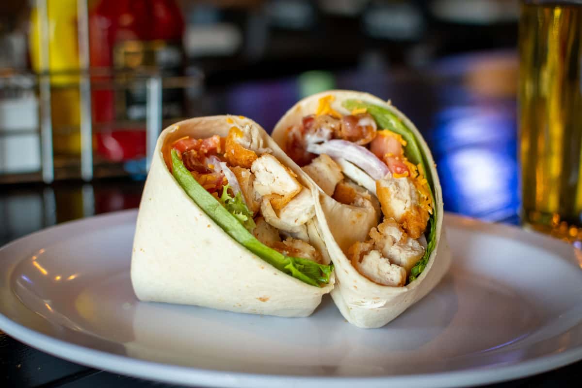 Crispy Chicken Cobb Wrap