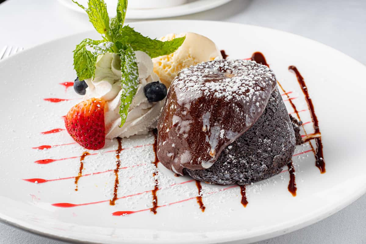Chocolate Lava Cake - Chazz Palminteri -Traditional Italian