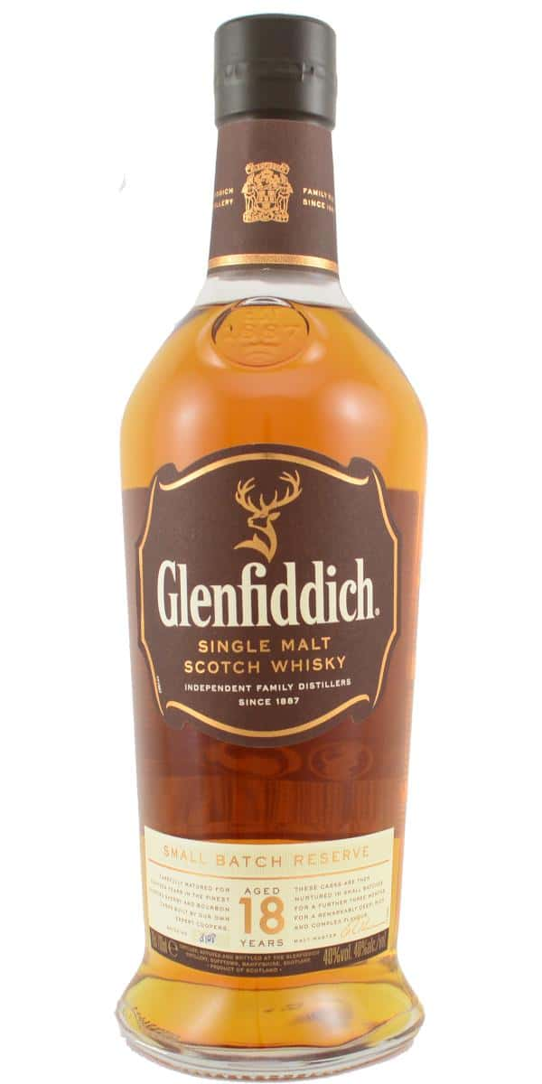 Glenfiddich 18 Yr - Whiskey-Scotch List - Chazz Palminteri