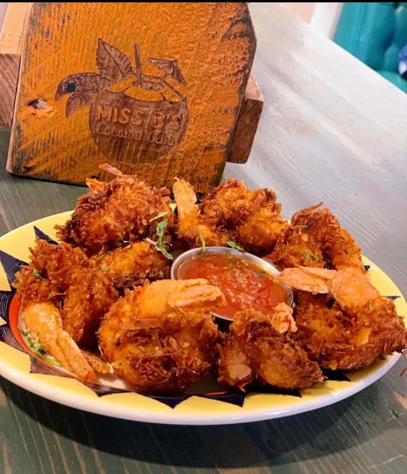 Plantain Coconut Shrimp