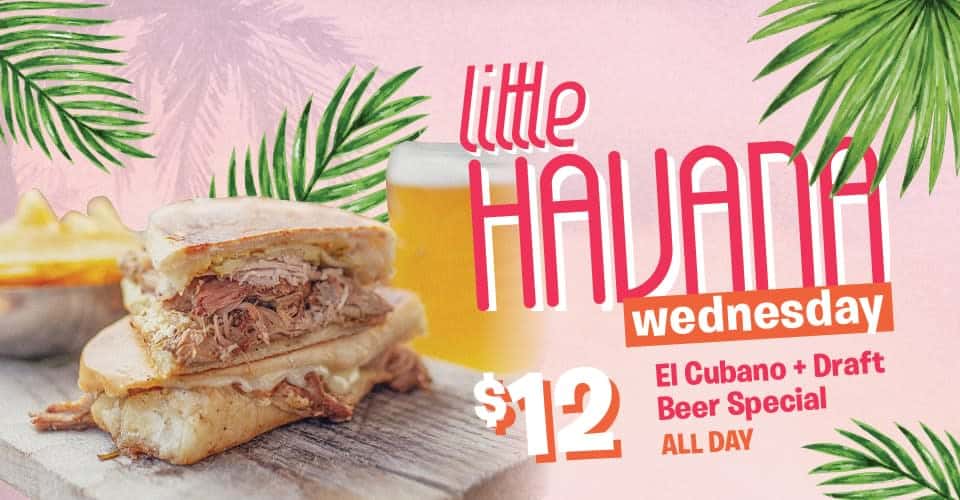 Little Havana Wednesday flyer