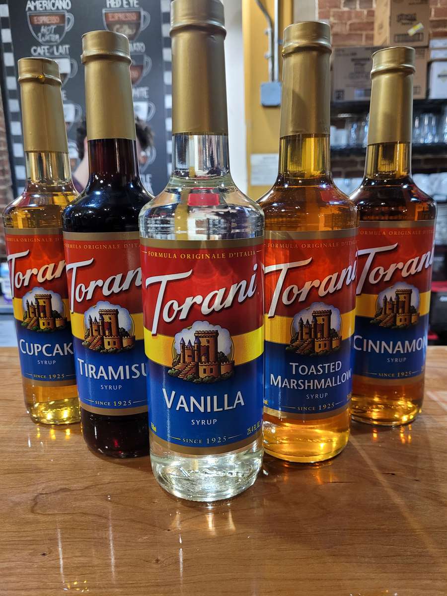 Torani Syrup Bottles