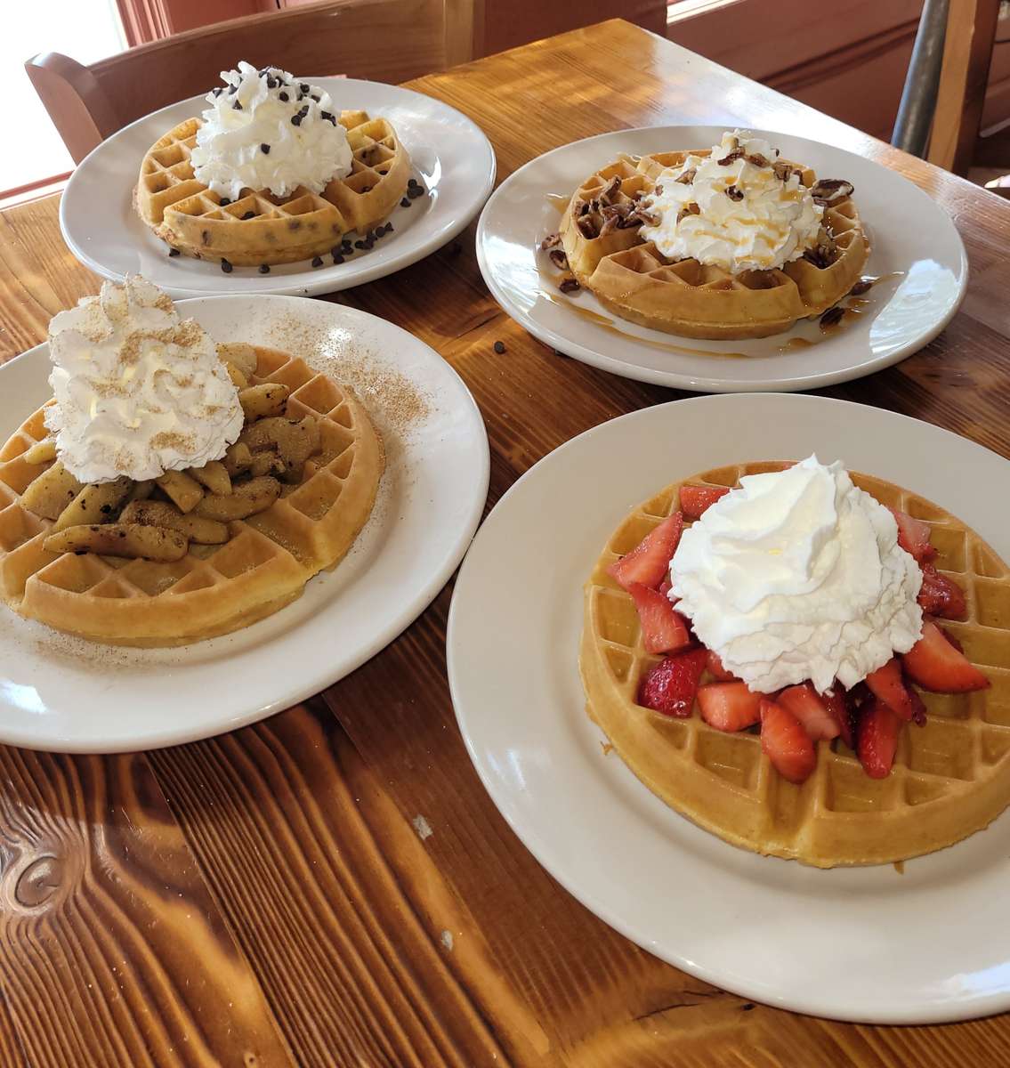 Golden Belgian Waffle
