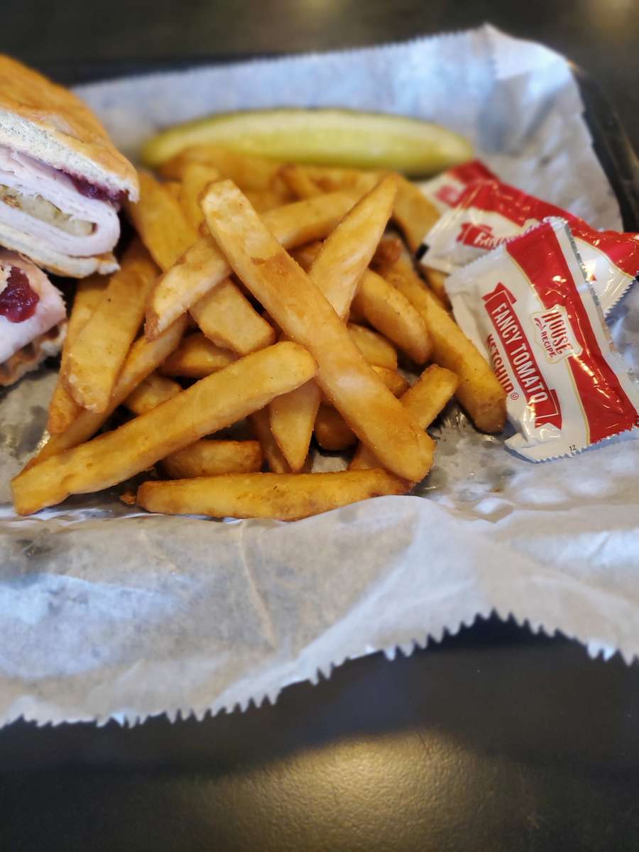 Beer Battered Fries Menu Slices Pizzeria Griffin