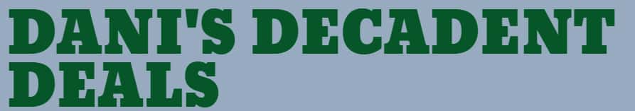 Dani's Decadent Deals logo