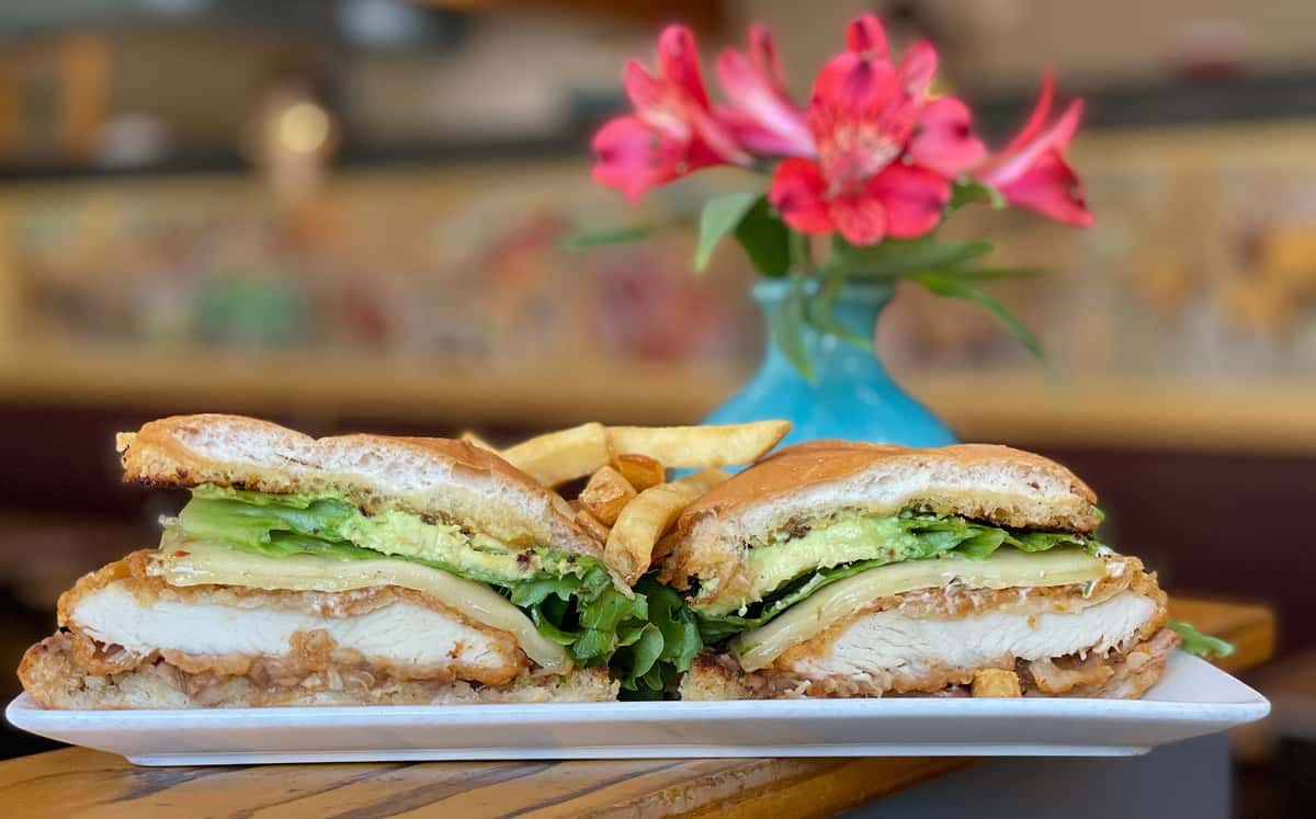 spicy chicken torta