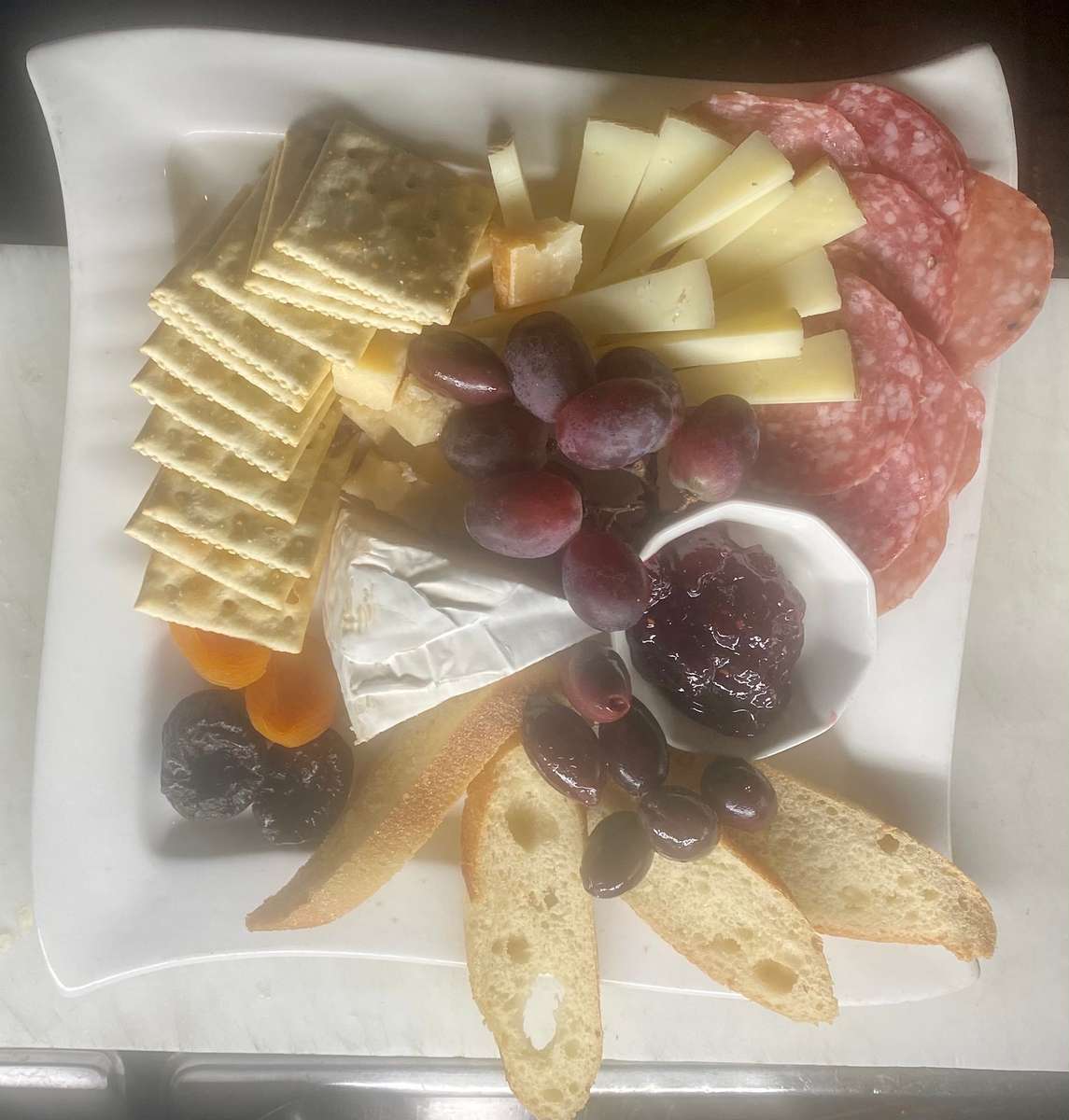 Mediterranean Cheese and Salumi plate