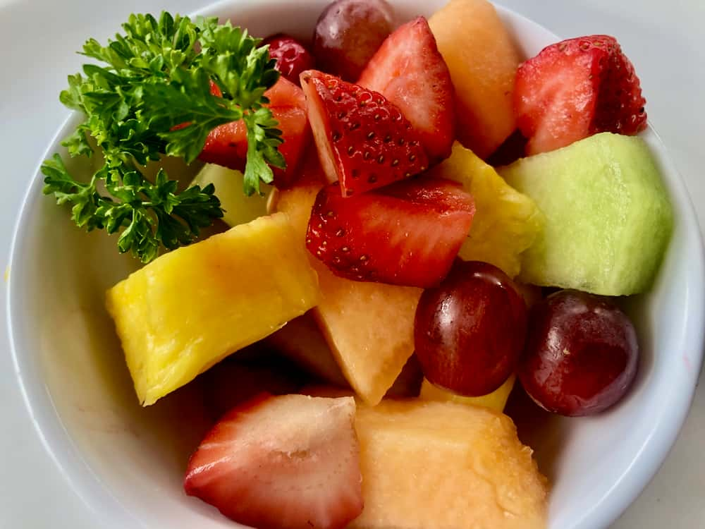 Fresh Cut Fruit Bowl Breakfast Menu The Grill American Restaurant In San Clemente Ca