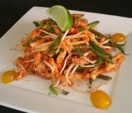 rice fried calamari