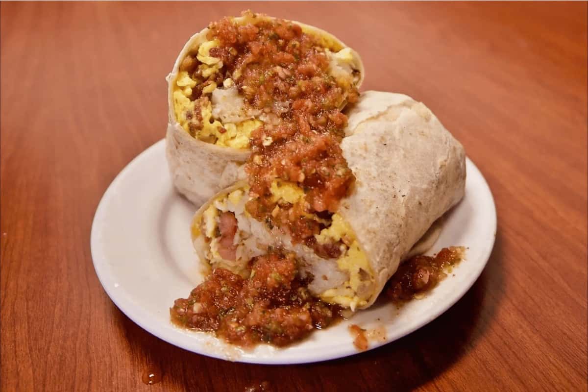 Breakfast Burrito Breakfast Blackboard Bistro Brunch Restaurant