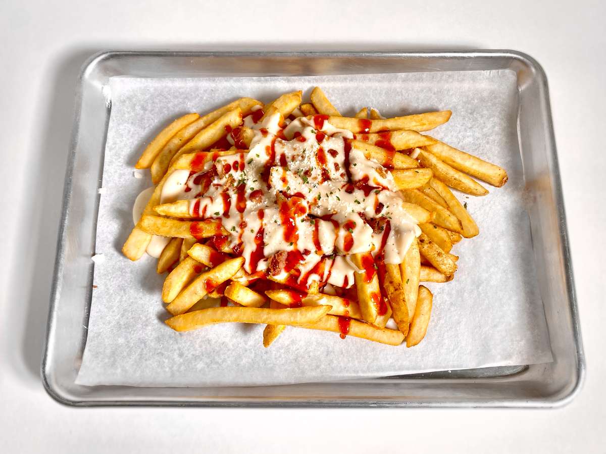 Alfredo Sweet Heat Loaded Fries