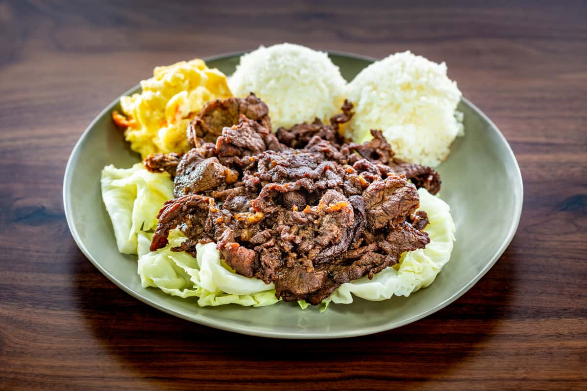 Hawaiian bbq clearance beef