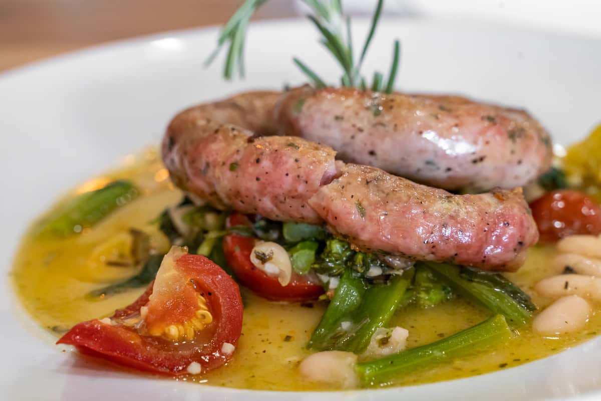 Salsiccia Della Casa Antipasti - Caffe Piazza Restaurant