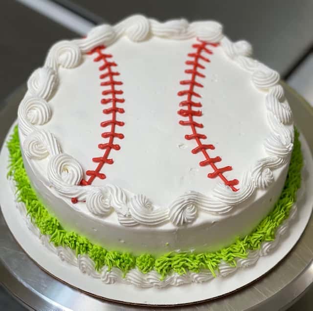 Father's Day Baseball Cake