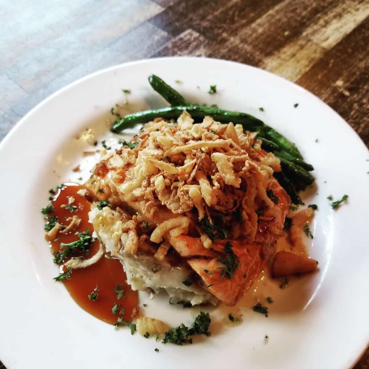 Miso Glazed Salmon Filet