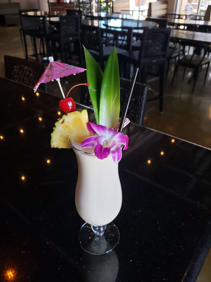 Pina Colada Obi's Bar Menu Casa Diaz Mexican Restaurant Mexican