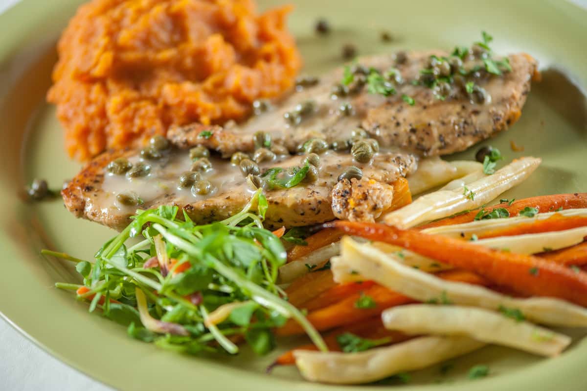 piccata dinner