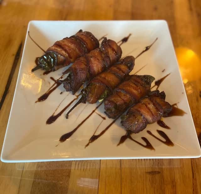 Bacon Wrapped Jalopeno Poppers