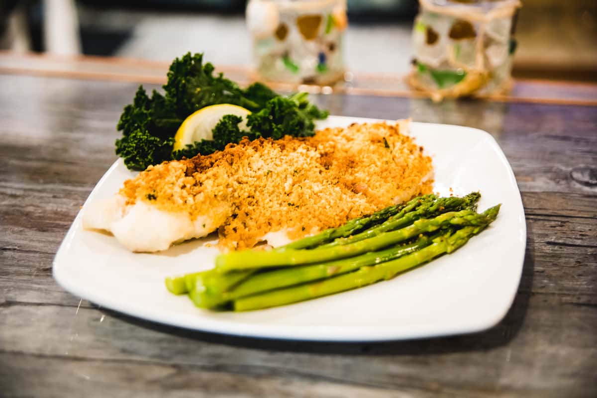 Baked Haddock Dinner Menu Salt Water Grille Restaurant in