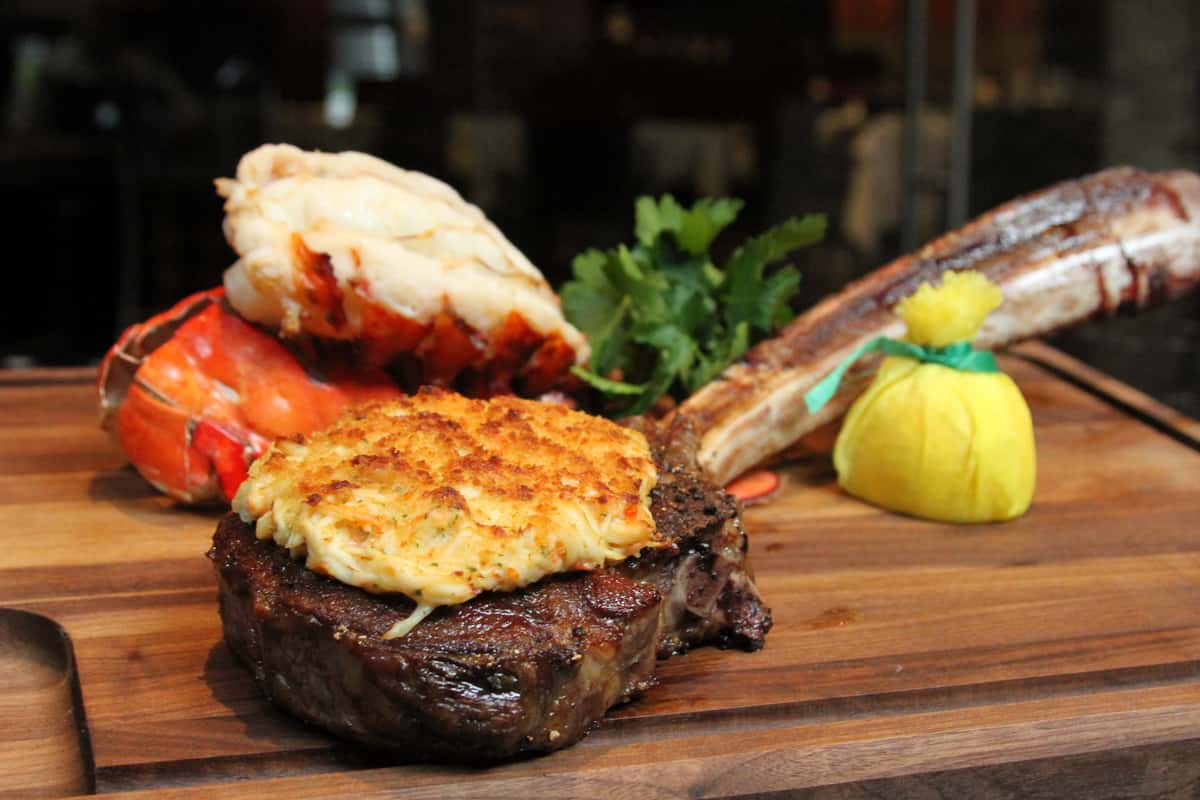 Ultimate Surf & Turf Dinner Menu RED South Beach