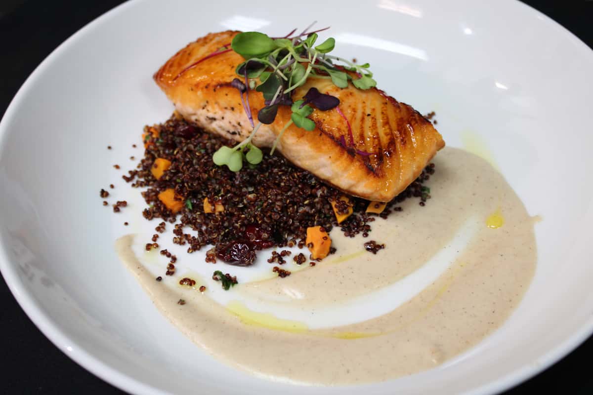 Honey Miso Salmon - Grille 620 - Restaurant in Ellicott City, MD