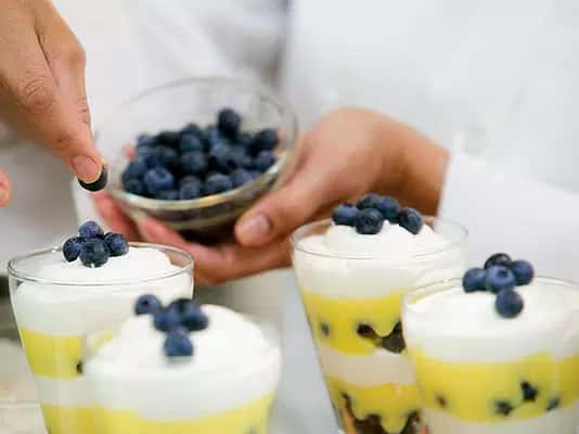 blueberry dessert