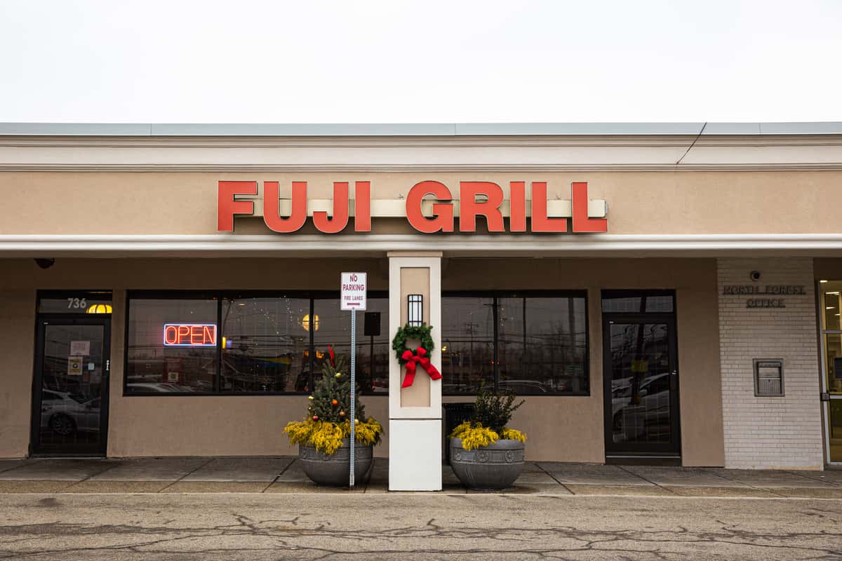 Exterior of Fuji Grill on Maple Rd