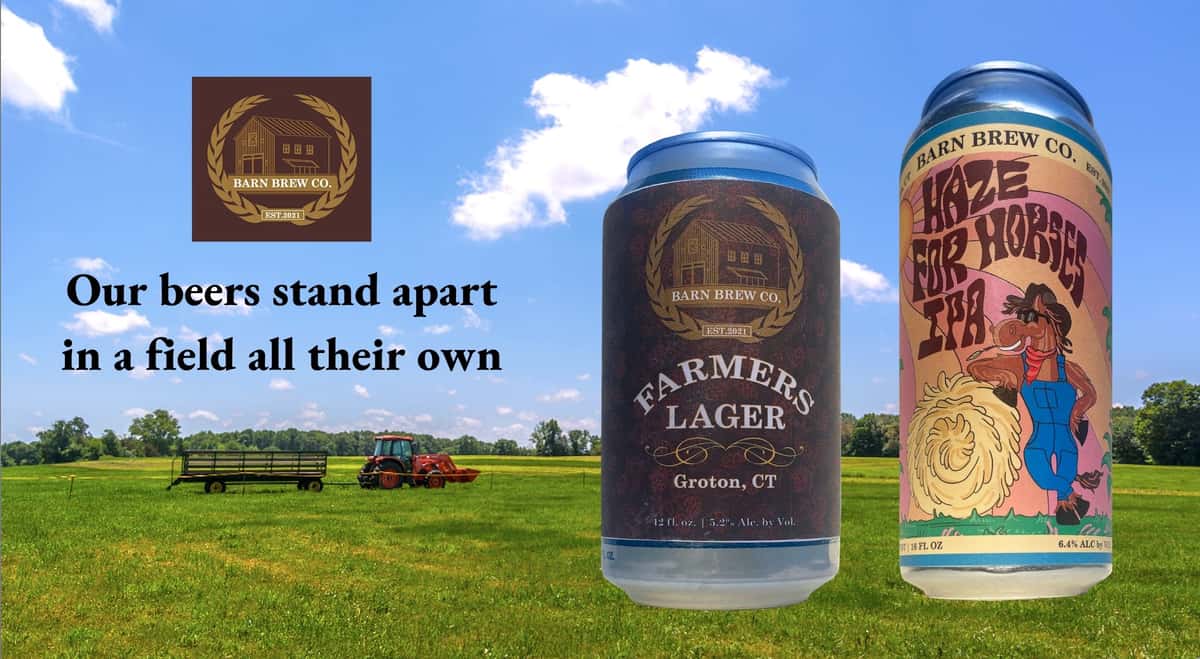 Our beers stand apart in a field all their own