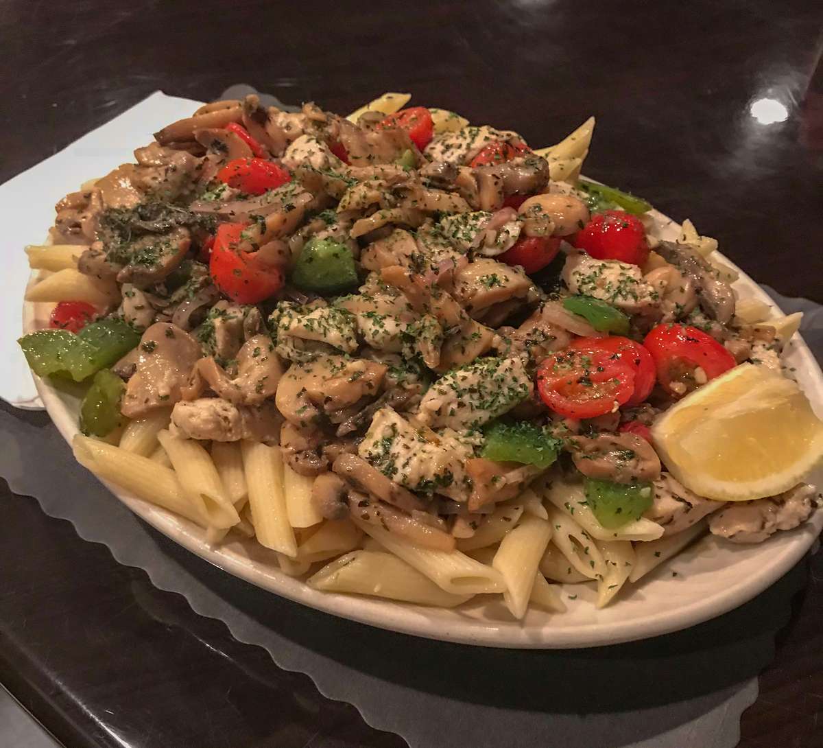 Chicken Penne Menu Falsetti's Villa Restaurant Italian Restaurant