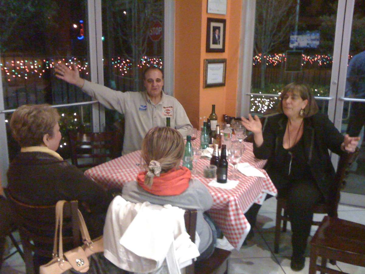 family at dinner