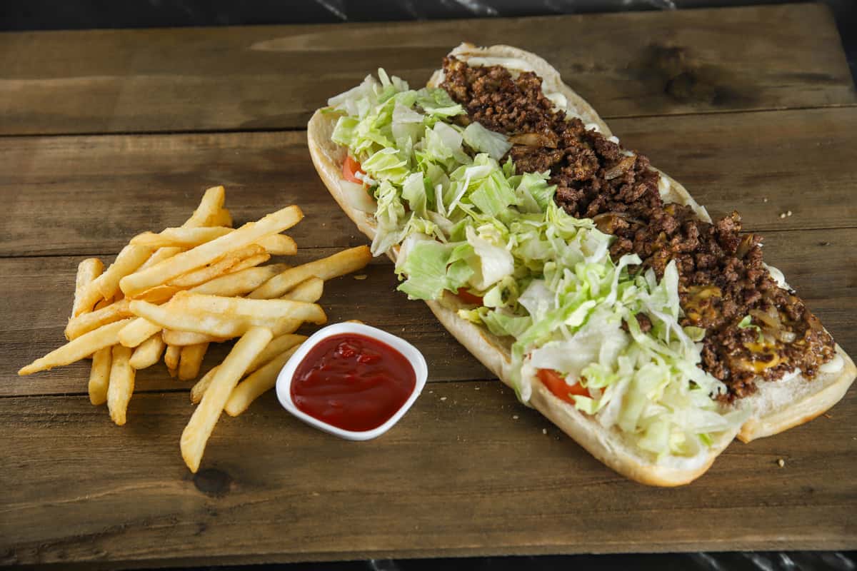 Chopped Cheese Sandwich - Menu - Albemarle - Us fried chicken Chopped Cheese Sandwich - Menu - Albemarle - Us fried chicken
