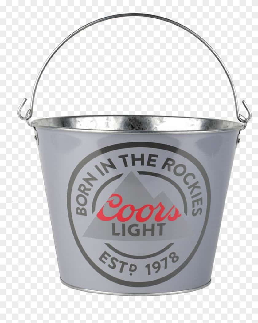Bucket of Coors Light Aluminum Pints