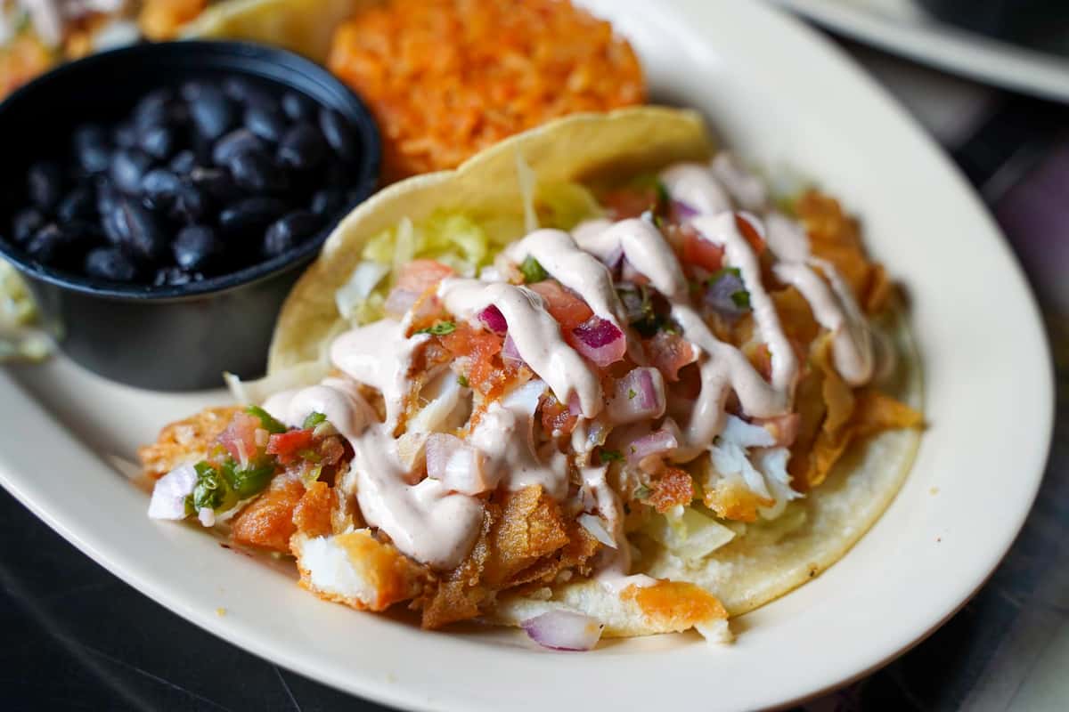 Beer Battered Fish Tacos