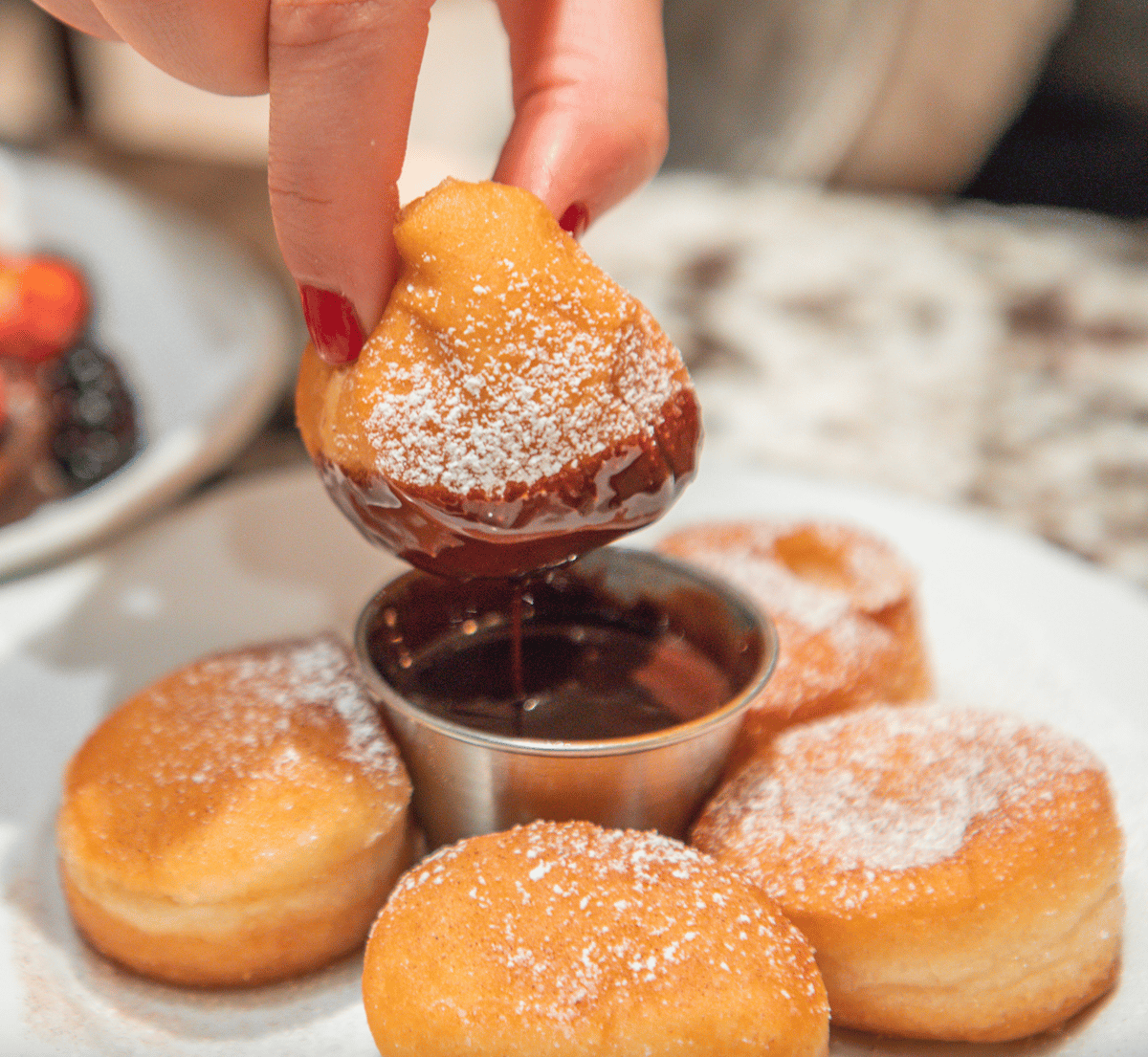 Mini Bomboloni - Penne Pomodoro - Casual Italian Restaurant in
