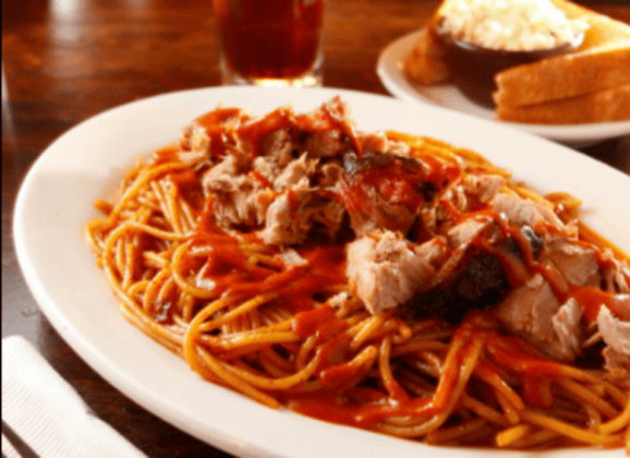 Memphis Style BBQ Spaghetti