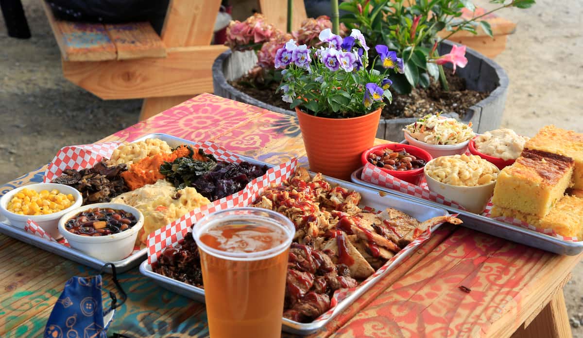 Some of our BBQ dishes
