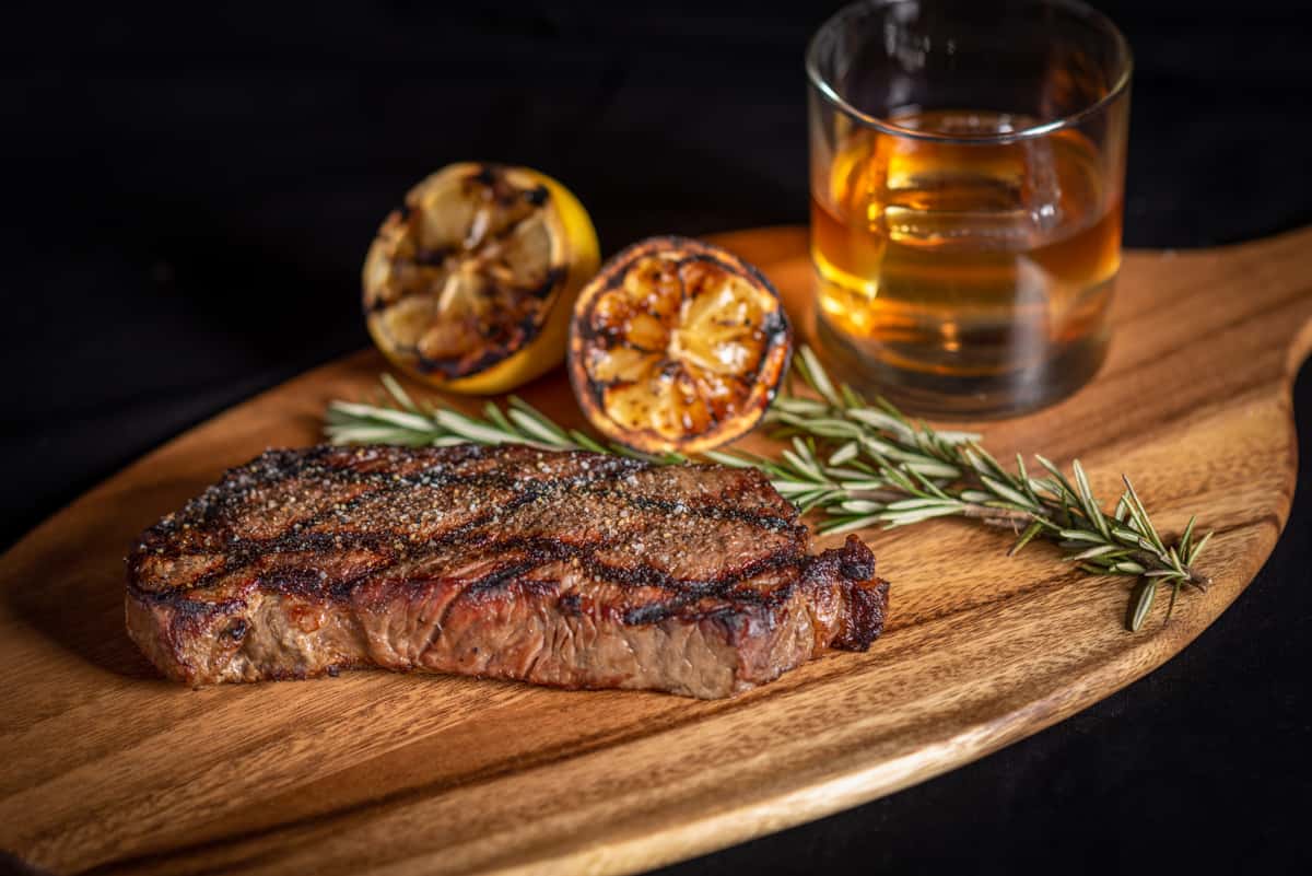 New York Strip* Dinner The Still Whiskey Steaks Steak House in