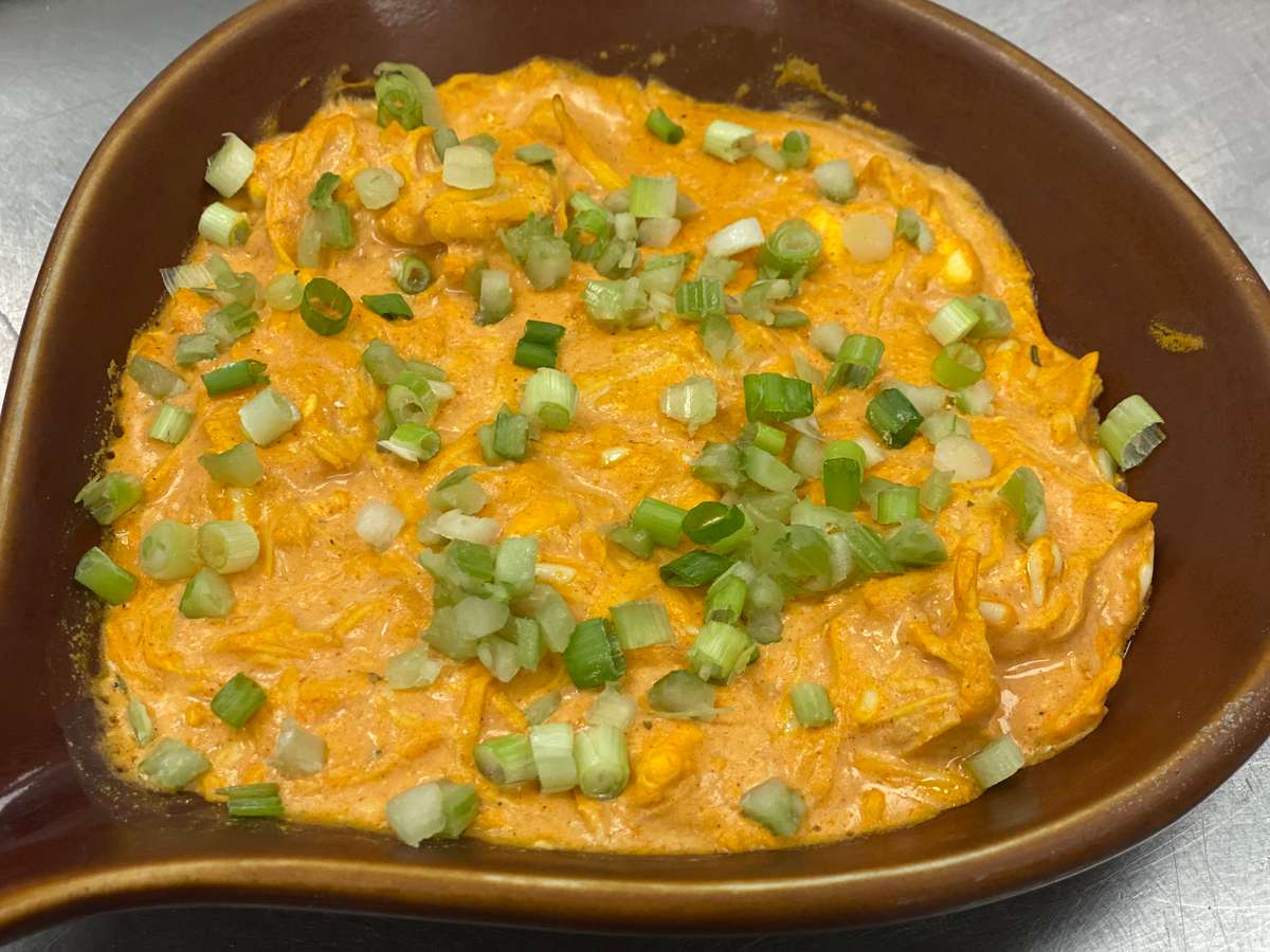 Skinny Buffalo Chicken Dip