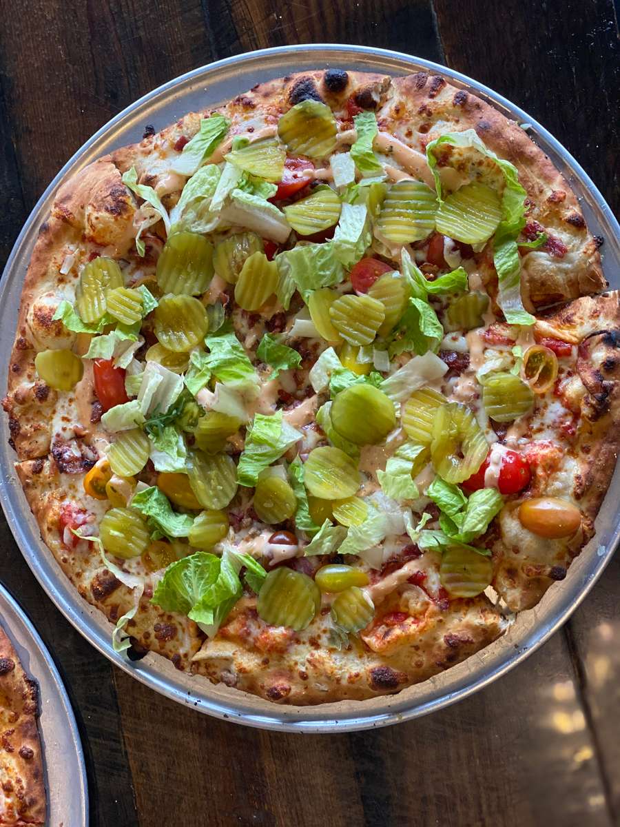 Big Mac Cheeseburger Pizza