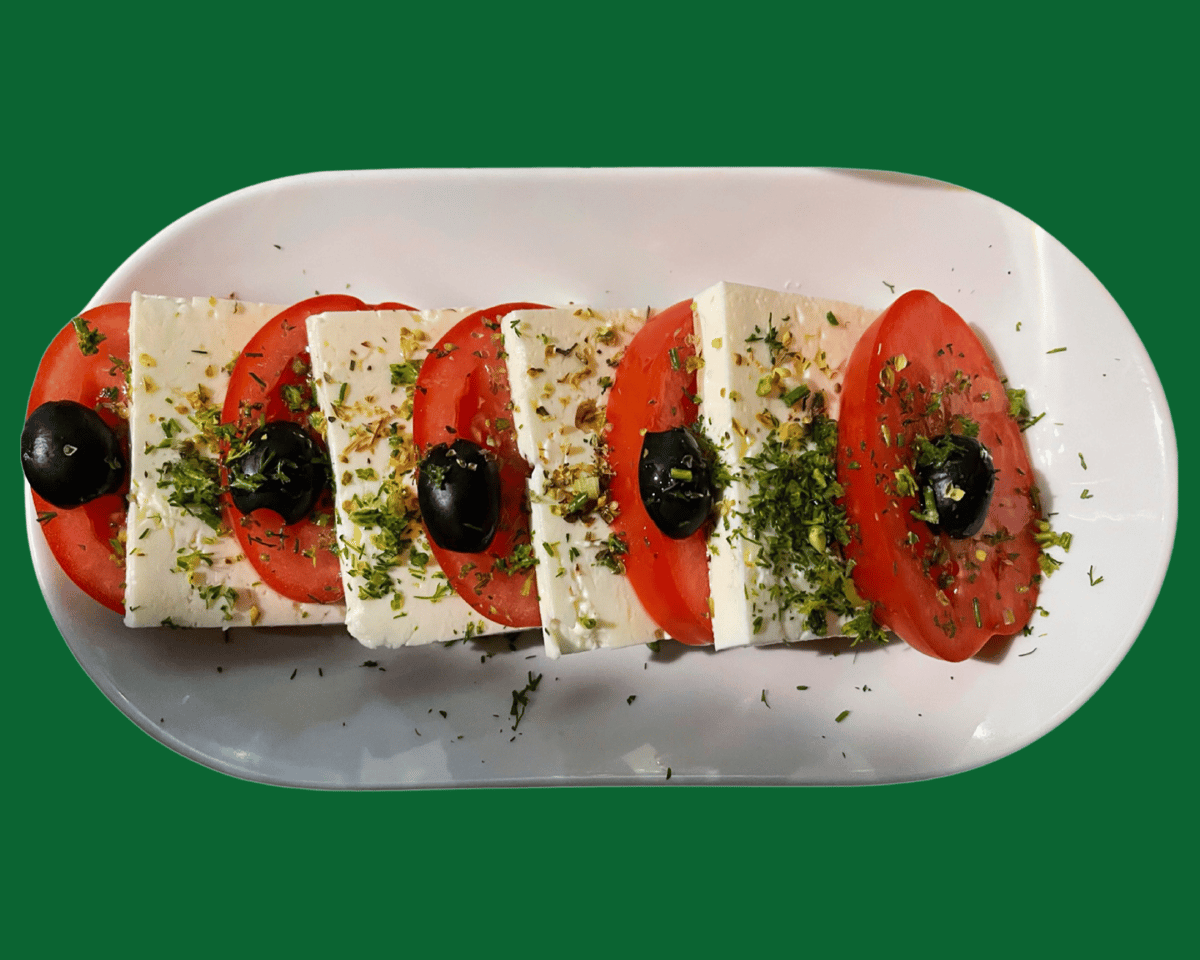 Feta Cheese With Tomatoes