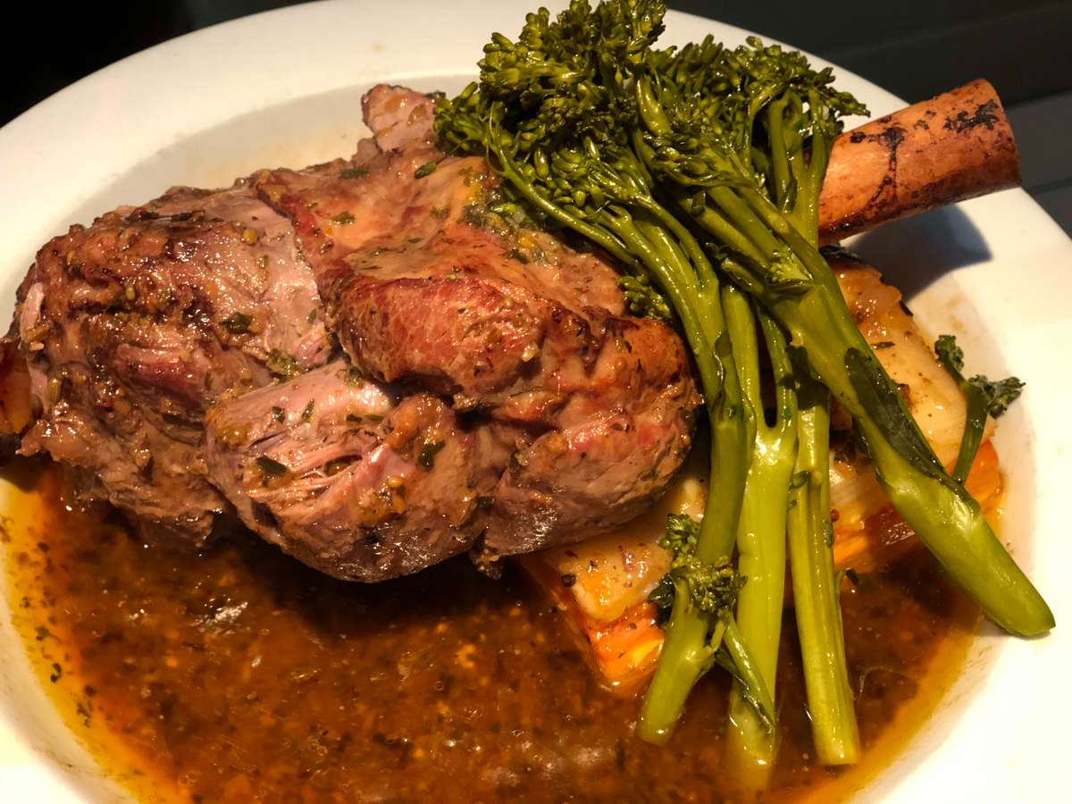 Lamb Shank * Dinner Menu Alden Park American Restaurant in