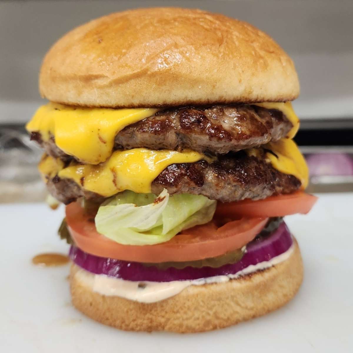 Juicy Double Cheeseburger Combo - Juicy Burger - Burger Joint in