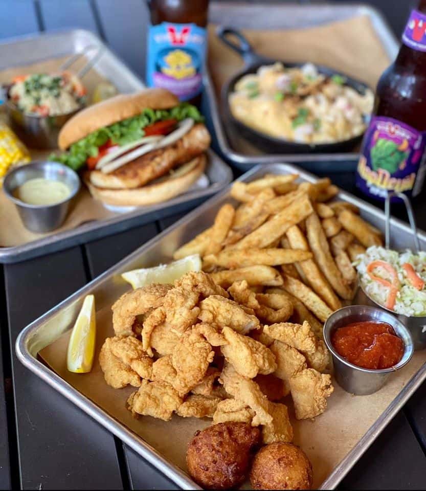 Fried Fish Platter