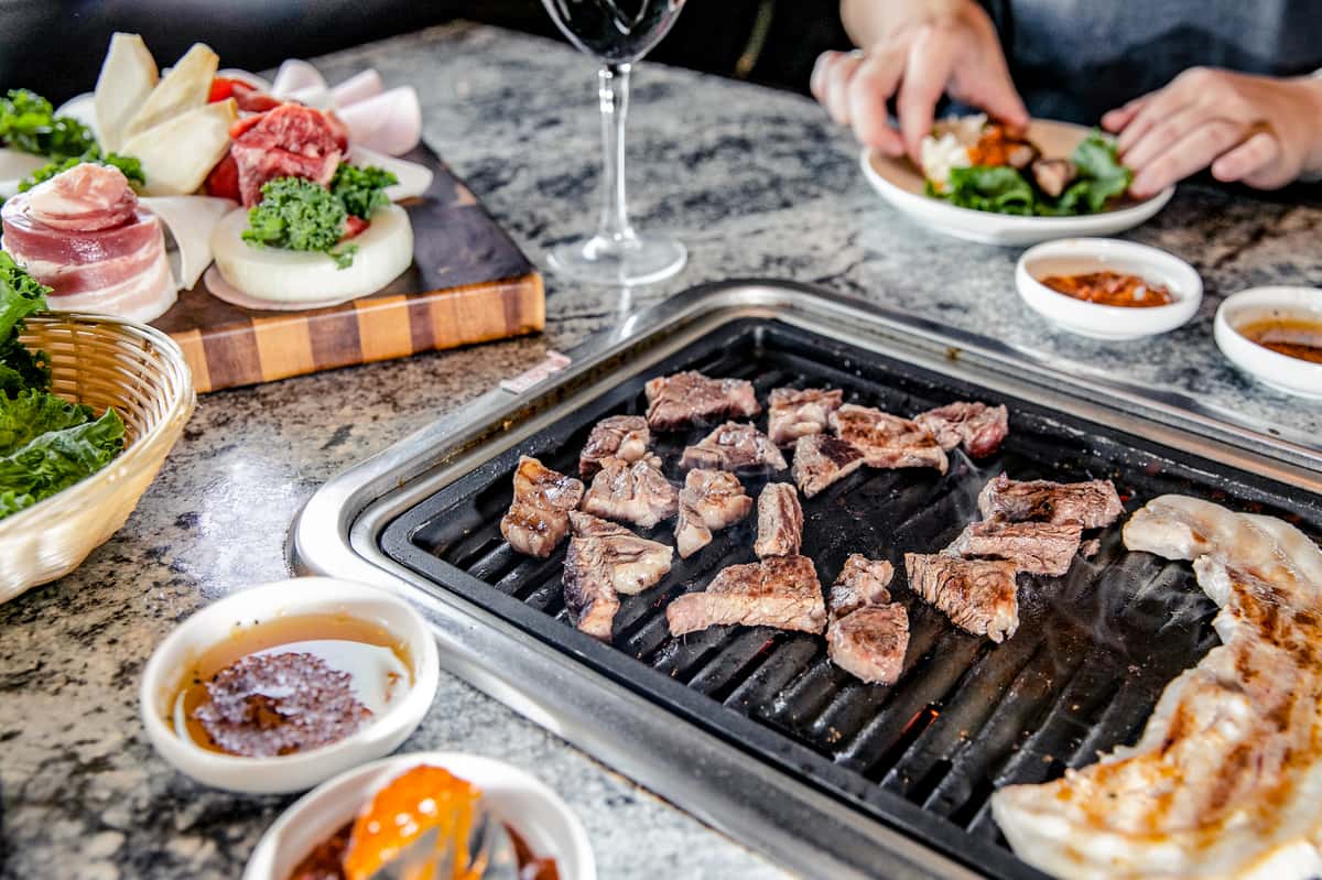 grilled meats