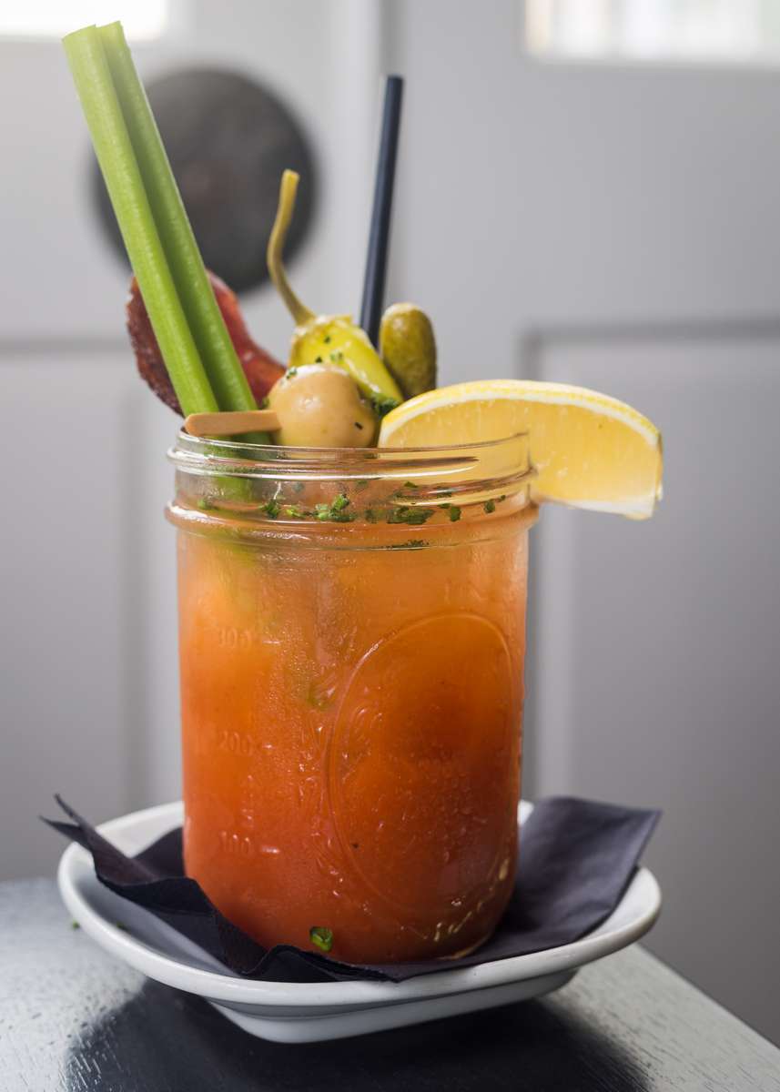 Smoked Chipotle Bloody Mary w/ Applewood Bacon